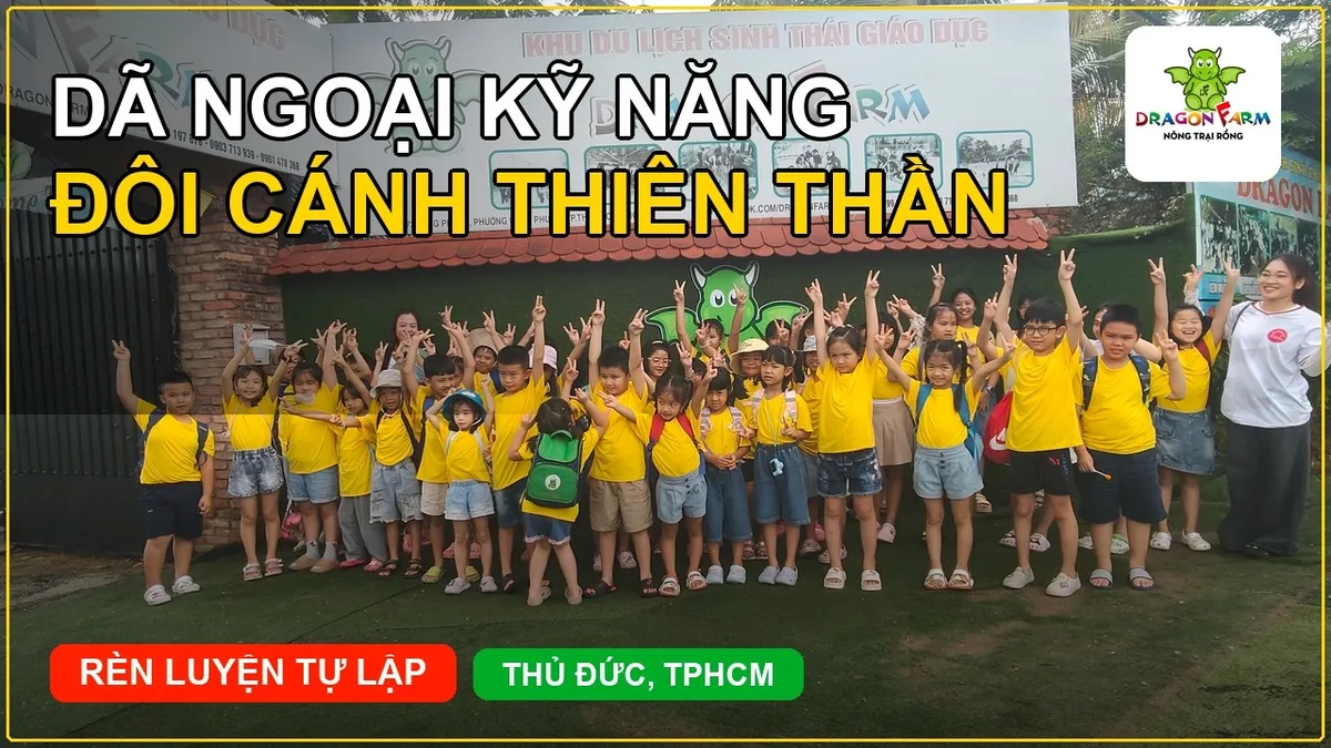 Đoàn Đôi Cánh Thiên Thần ghé chơi Dragon Farm